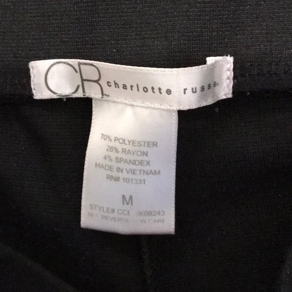 Charlotte Russe~Black studded pants 🖤 - Picture 4 of 6